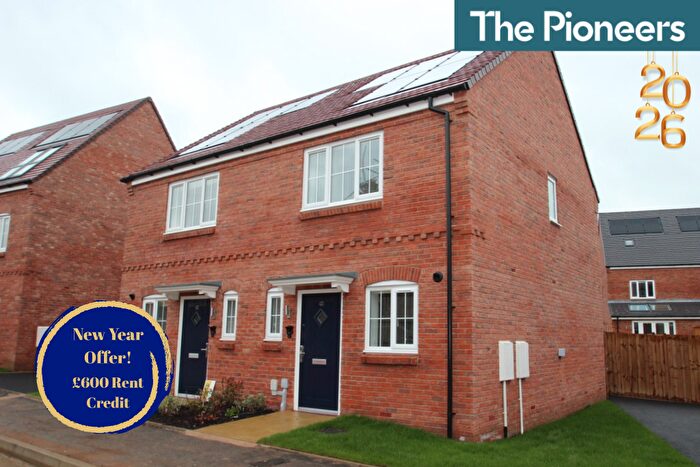 2 Bedroom Semi Detached House To Rent In The Pioneers, Rugby, Warwickshire, CV23