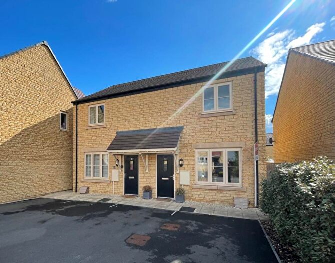 2 Bedroom Semi-Detached House For Sale In Witney, Oxfordshire, OX29