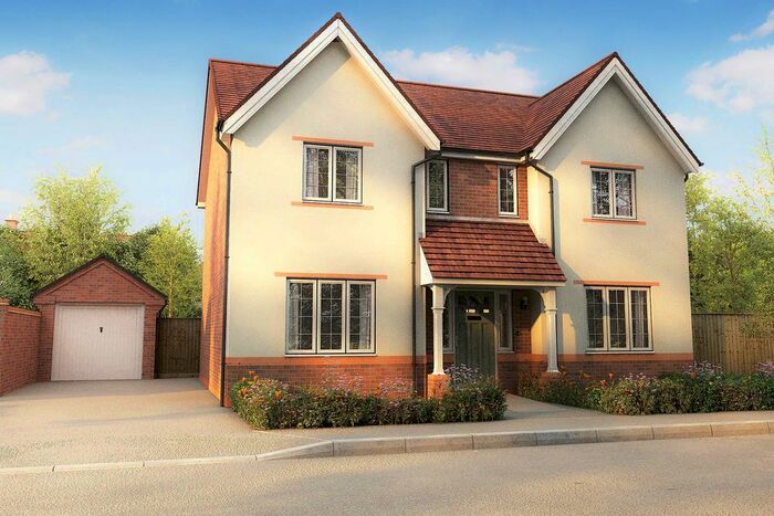4 Bedroom Detached House For Sale In "The Peele" At University Park Drive, Worcester, WR2