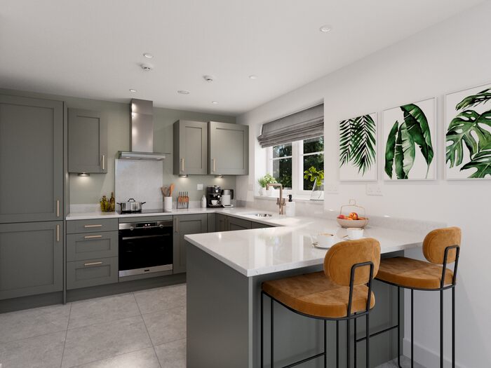 3 Bedroom Detached House For Sale In "The Barnwood" At Adlam Way, Salisbury, SP2