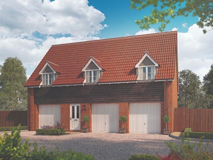2 Bedroom Coach House For Sale In Mill Grove, Drury Close, Stowmarket, Suffolk, IP14