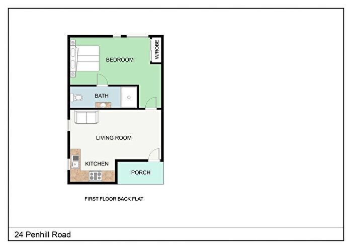 1 Bedroom Flat To Rent In Penhill Road, Cardiff, CF11