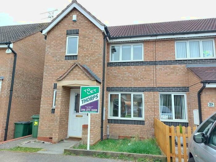 3 Bedroom Semi-Detached House To Rent In Vyner Close, Thorpe Astley, Braunstone, Leicester, Leicestershire., LE3