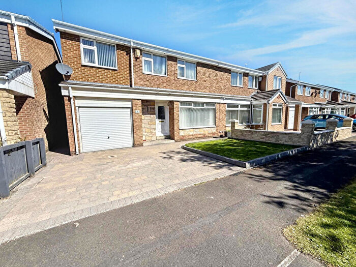 4 Bedroom Semi-Detached House For Sale In Frome Place, Cramlington, Northumberland, NE23