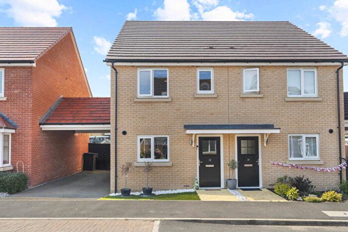 2 Bedroom Semi-Detached House For Sale In Hyacinth Drive, Dunmow, Essex, CM6
