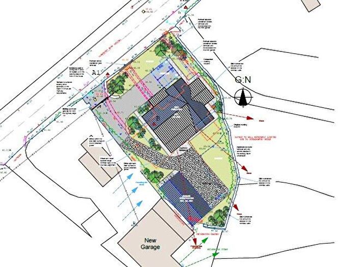 4 Bedroom Detached House For Sale In Building Plot At Pen Y Meusydd, Tynygongl, Anglesey, LL74