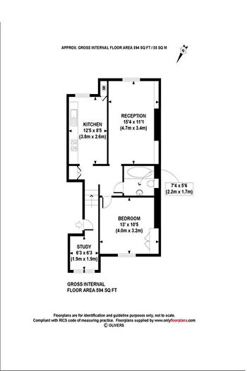 1 Bedroom Flat To Rent In Healey Street, NW1