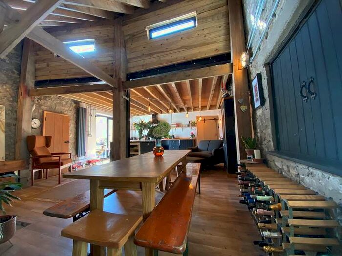 4 Bedroom Barn Conversion Character Property For Sale In The Batch, Priddy, Wells, BA5