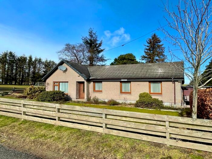 3 Bedroom Detached Bungalow For Sale In Muir Of Fowlis, Alford, AB33