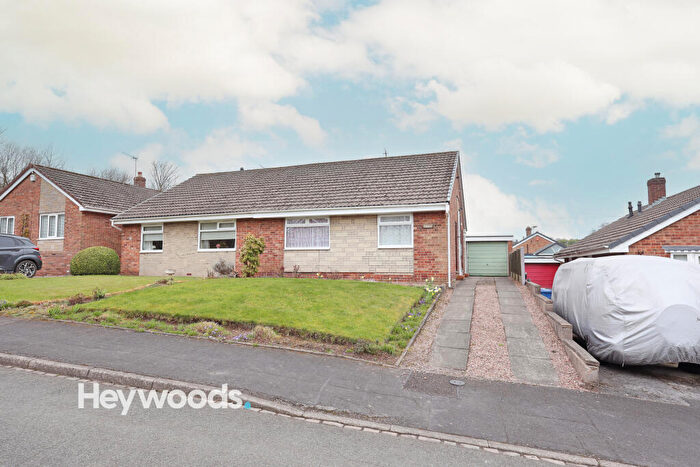 2 Bedroom Semi-Detached Bungalow For Sale In Edale Close, Silverdale, Newcastle-under-Lyme, Staffordshire, ST5
