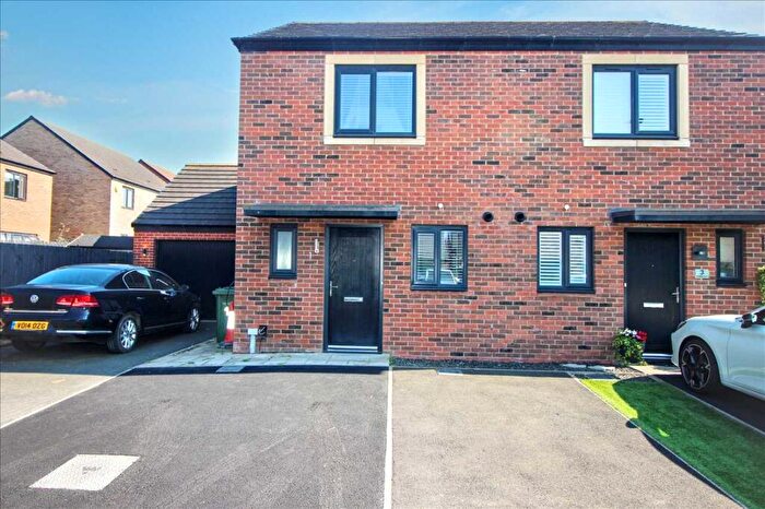 2 Bedroom Semi-Detached House To Rent In Hundleby Court, St. Nicholas Manor, Cramlington, NE23