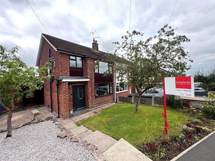 3 Bedroom Semi Detached House For Sale In Grasmere Crescent, High Lane, Cheshire, SK6