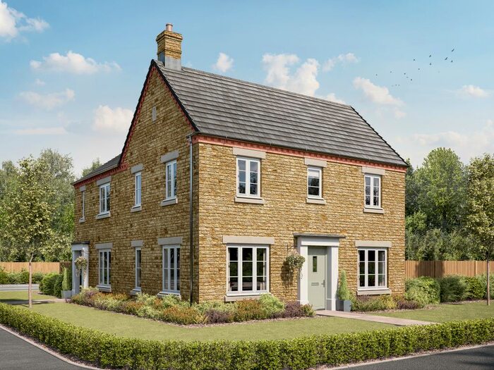 3 Bedroom Semi Detached House For Sale In "The Deepdale" At Bloxham Road, Banbury, OX16