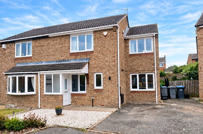 3 Bedroom Semi Detached House For Sale In Cavendish Court, Brandon, Durham, County Durham, DH7