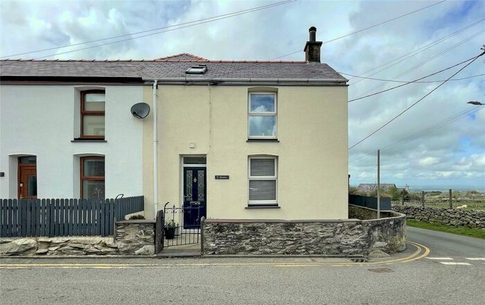 2 Bedroom Terraced House For Sale In Carmel, Caernarfon, Gwynedd, LL54