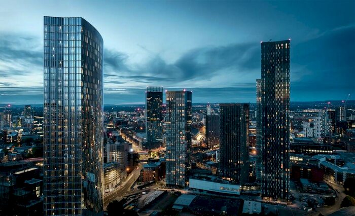 1 Bedroom Apartment To Rent In Blade Tower, Manchester, M15