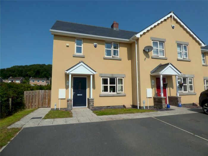 2 Bedroom Semi-Detached House For Sale In Court Meadow, Bronllys, Brecon, Powys, LD3