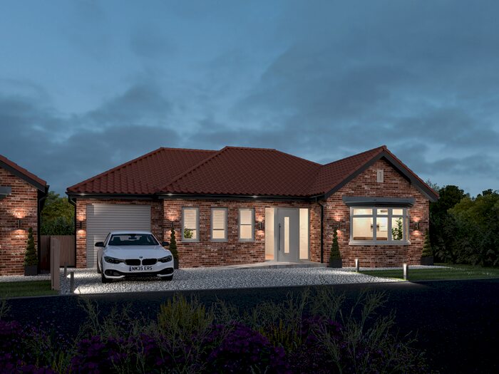 3 Bedroom Detached Bungalow For Sale In Plot, Dunnock Drive, Carlton Road, Carlton Miniott, YO7