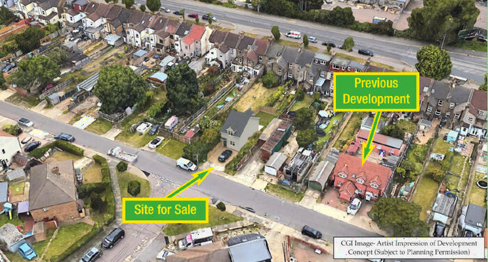 Land For Sale In Land To The Rear Of Blewitts Cottages, New Road, Rainham, RM13
