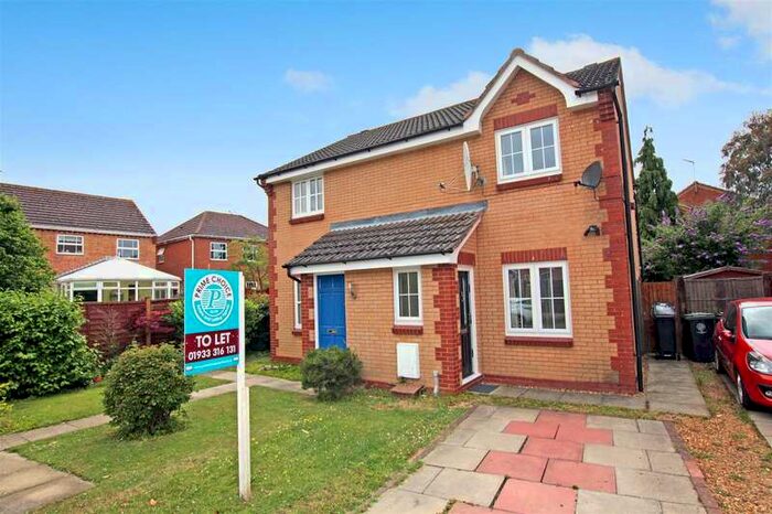 2 Bedroom Semi-Detached House To Rent In Betony Walk, Rushden, Northants, NN10