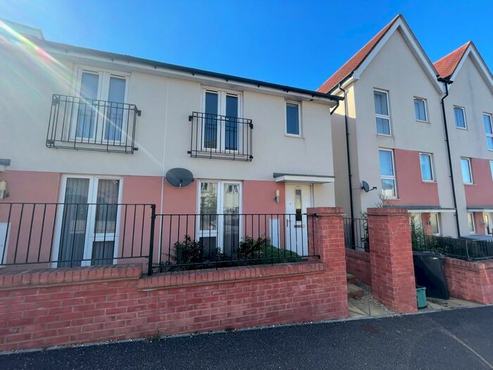 3 Bedroom Semi-Detached House To Rent In Younghayes Road, Cranbrook, Exeter, EX5
