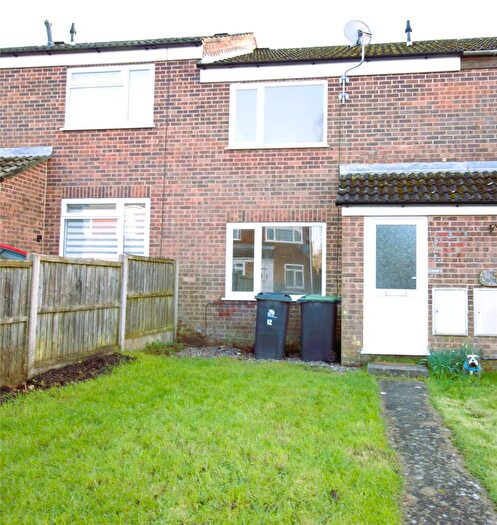2 Bedroom Terraced House To Rent In Coventry Close, Corfe Mullen, Wimborne, Dorset, BH21