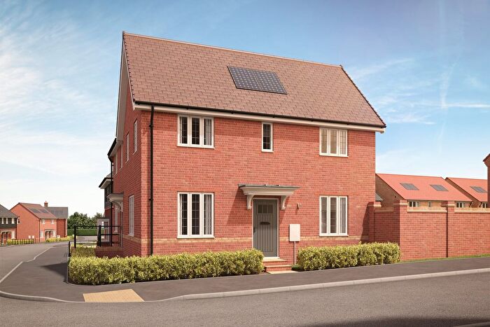 3 Bedroom Semi Detached House For Sale In "The Lyttelton" At Cherry Square, Off Winchester Road, Basingstoke, RG23