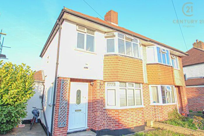 3 Bedroom Semi-Detached House To Rent In Ancaster Crescent, New Malden, KT3