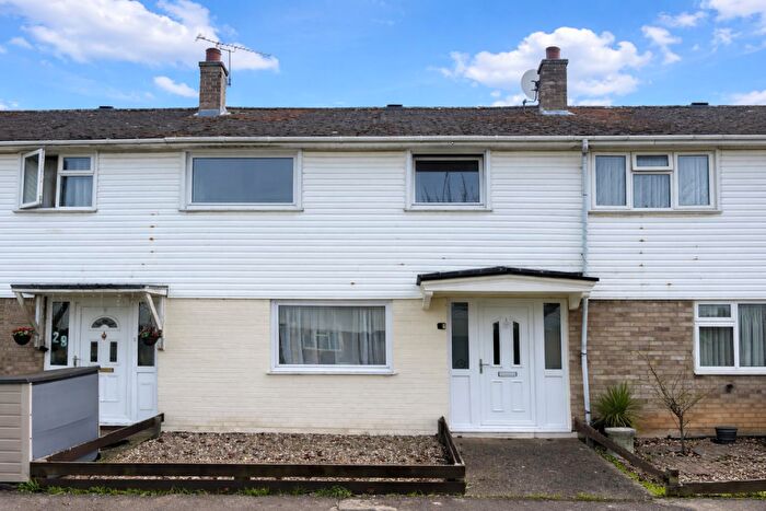 3 Bedroom Terraced House For Sale In Peterhouse Close, Mildenhall, Bury St. Edmunds, IP28