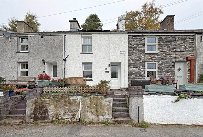 2 Bedroom Terraced House For Sale In Tai Nantlle, Nantlle, Caernarfon, Gwynedd, LL54