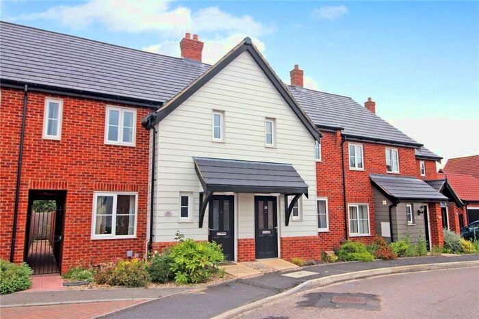 2 Bedroom Terraced House To Rent In Potters Way, Poringland, Norwich, Norfolk, NR14