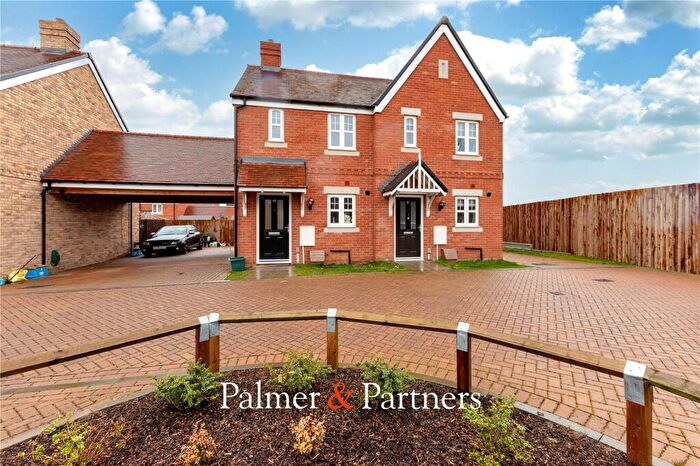 2 Bedroom Semi-Detached House For Sale In Penguin Parade, Stanway, Colchester, Essex, CO3