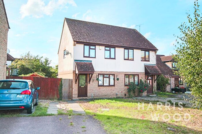2 Bedroom Semi-Detached House For Sale In Berkley Close, Highwoods, Colchester, Essex, CO4