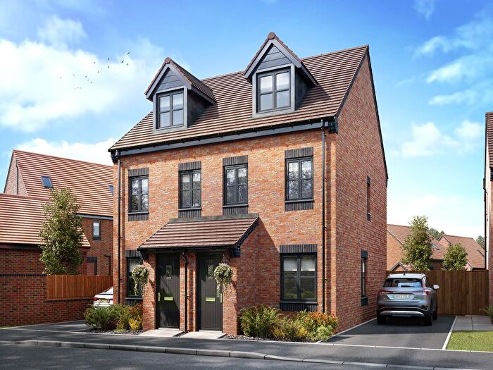 3 Bedroom Semi-Detached House For Sale In "The Souter" At Proctor Avenue, Lawley, Telford, TF4