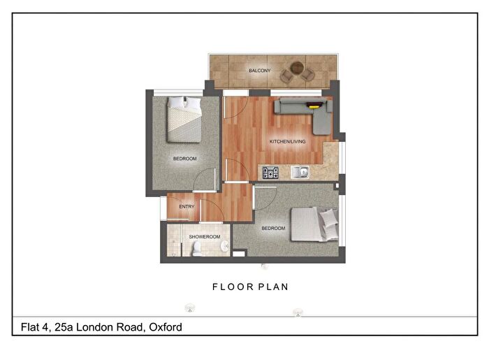 2 Bedroom Flat To Rent In A London Road, Oxford, OX3