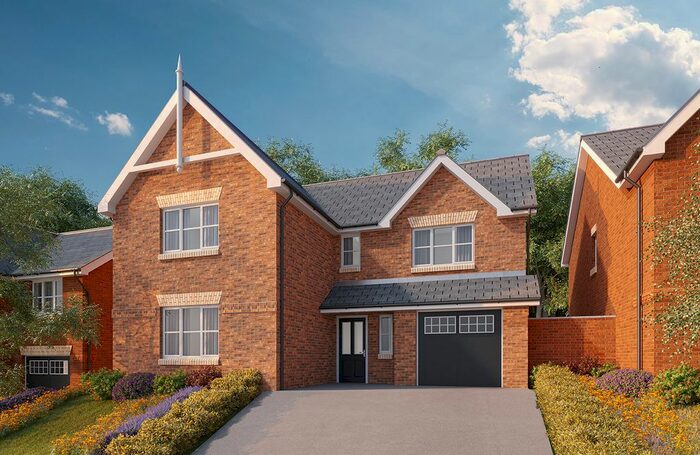 4 Bedroom Detached House For Sale In Plot, The Foxglove, Shropshire Heights, Loggerheads, TF9