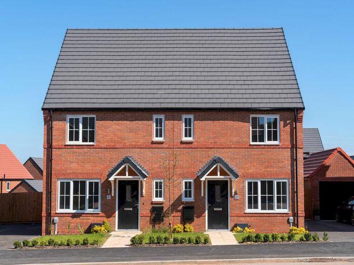 3 Bedroom Semi-detached House For Sale In "The Barton" At Upper Outwoods Road, Anslow, Burton-On-Trent, DE13