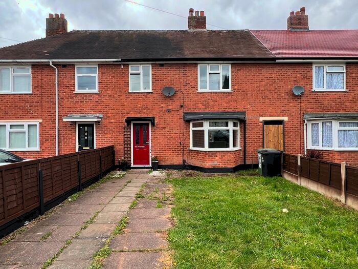 4 Bedroom Terraced House To Rent In Barns Lane, Rushall, Walsall, WS4