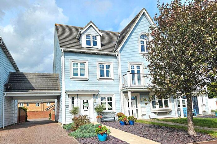 3 Bedroom Town House For Sale In David Newberry Drive, Lee-On-The-Solent, PO13