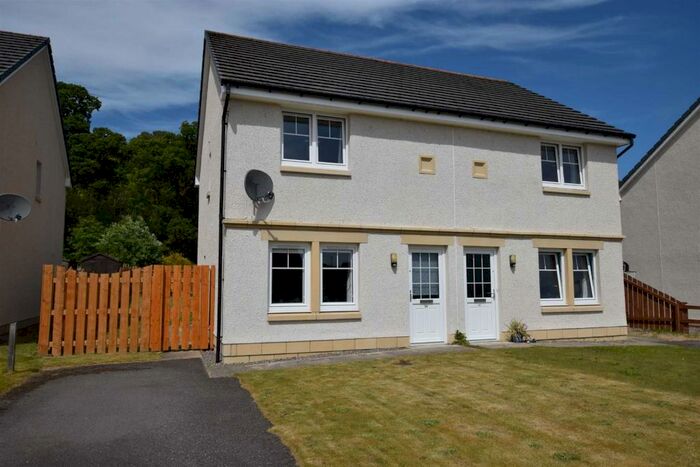 2 Bedroom Semi-Detached House For Sale In Round House Avenue, North Kessock, Inverness, IV1