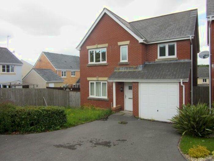 4 Bedroom Detached House To Rent In Llwyn Teg, Fforestfach, Swansea., SA5