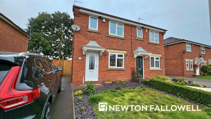 2 Bedroom Semi-Detached House To Rent In St. Leonards Way, Forest Town, Mansfield, NG19