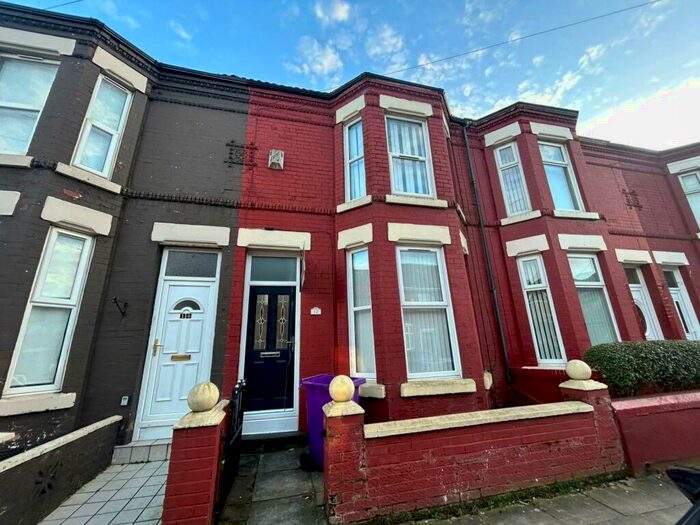 3 Bedroom Terraced House To Rent In Glamis Road, Liverpool, L13