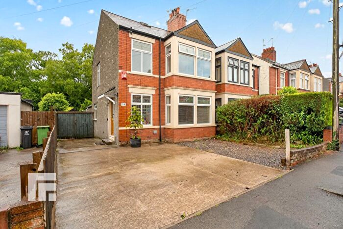 3 Bedroom Semi-Detached House For Sale In Crystal Avenue, Heath, Cardiff, CF23