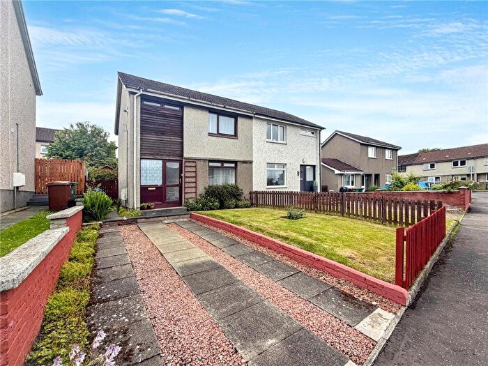 2 Bedroom Semi-Detached House For Sale In Wardlaw Crescent, Oakley, Dunfermline, Fife, KY12