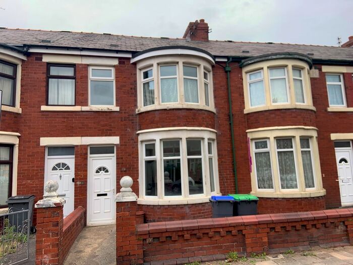 3 Bedroom Terraced House To Rent In Coleridge Road, Blackpool, FY1