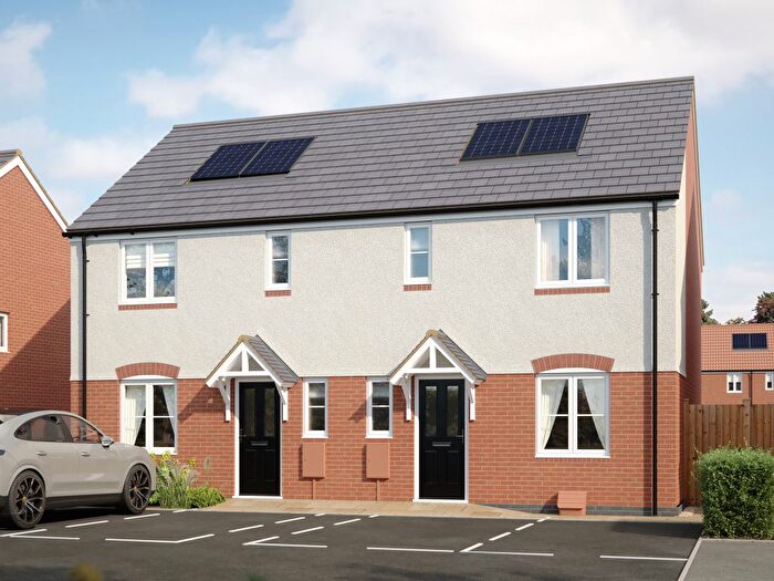 3 Bedroom Semi-detached House For Sale In "The Danbury" At Moor Road, Yatton, Bristol, BS49