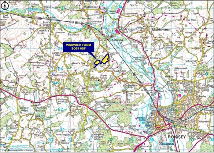 Land For Sale In Lot B Awbridge, Nr Romsey, SO51