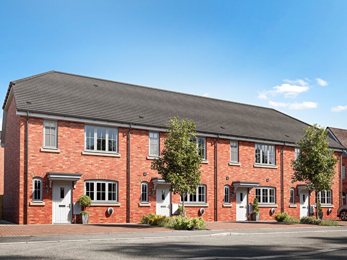 3 Bedroom Terraced House For Sale In "The Thruxton" At Sturt Road, Frimley Green, Camberley, GU16