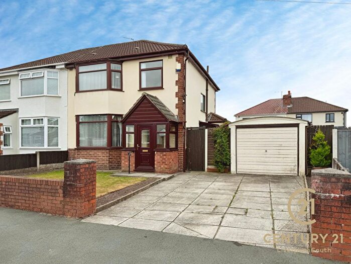 3 Bedroom Semi-Detached House For Sale In Tudor Road, Hunts Cross, Liverpool, L25